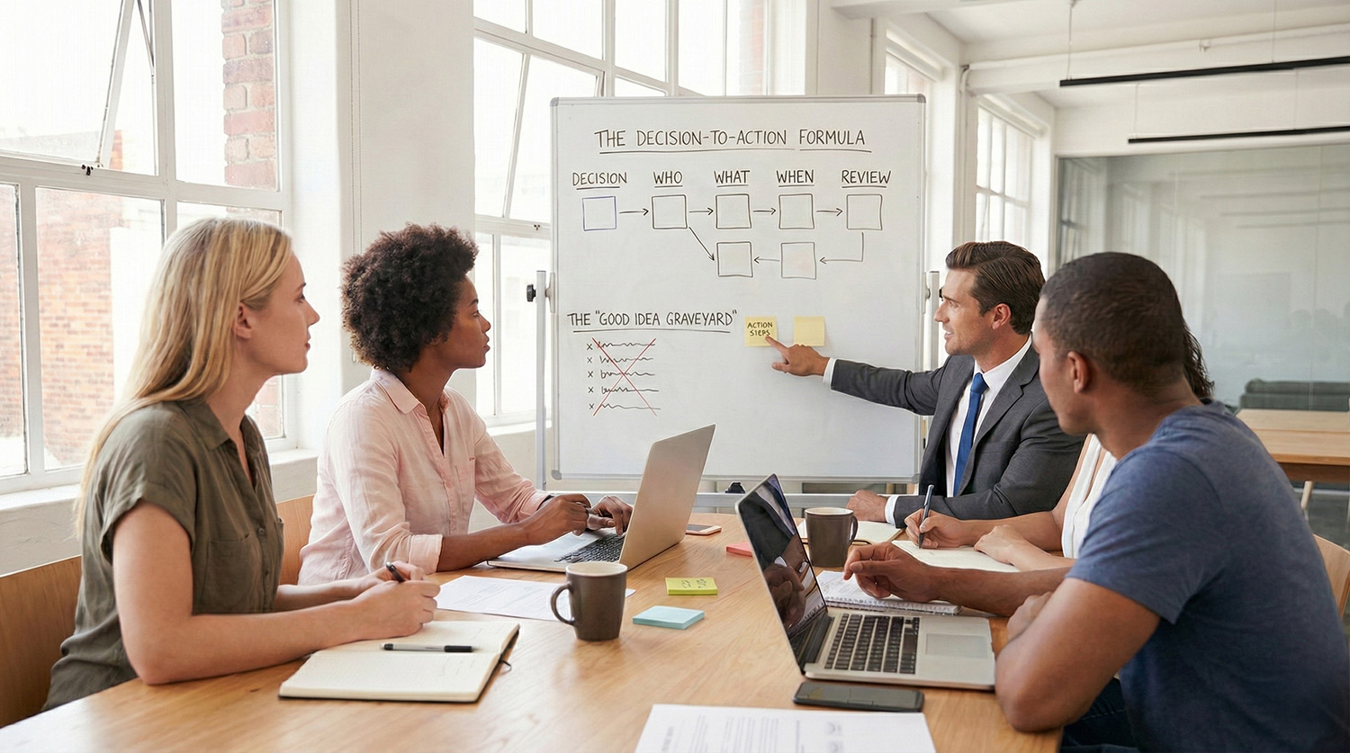 How to Turn Decisions Into Action – A Practical System for Busy Business Owners